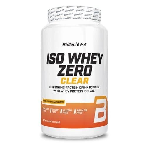 

Сывороточный протеин изолят BioTech Iso Whey Zero Clear (1362 г) биотеч изо вей зеро Peach Ice Tea