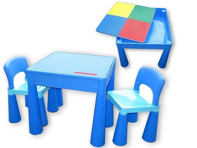 

Комплект детской мебели Tega Baby Mamut стол и 2 стула Blue