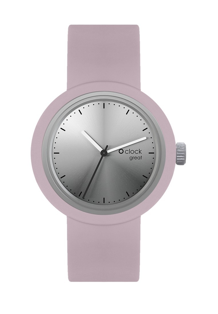 

Часы O bag O clock great S Серебро, Розовый дым Oclock3821