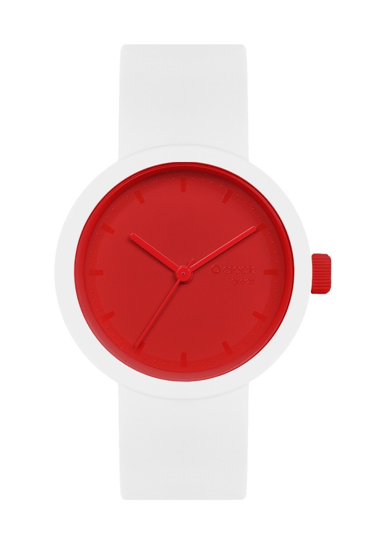 

Годинник O bag O clock Great M Червоний/Білий Oclock3794