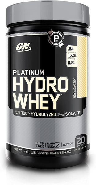 

Сывороточный протеин гидролизат Optimum Nutrition Platinum Hydro Whey 795 г ваниль