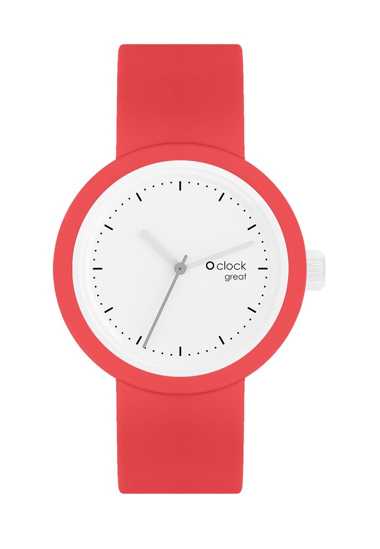 

Часы O bag O clock Great M Белый, Амарант Oclock3808