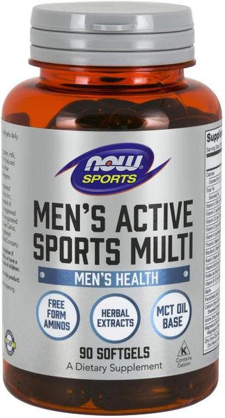 

Витамины для мужчин Now Foods Men's Active Sports Multi (90 капс) нау фудс