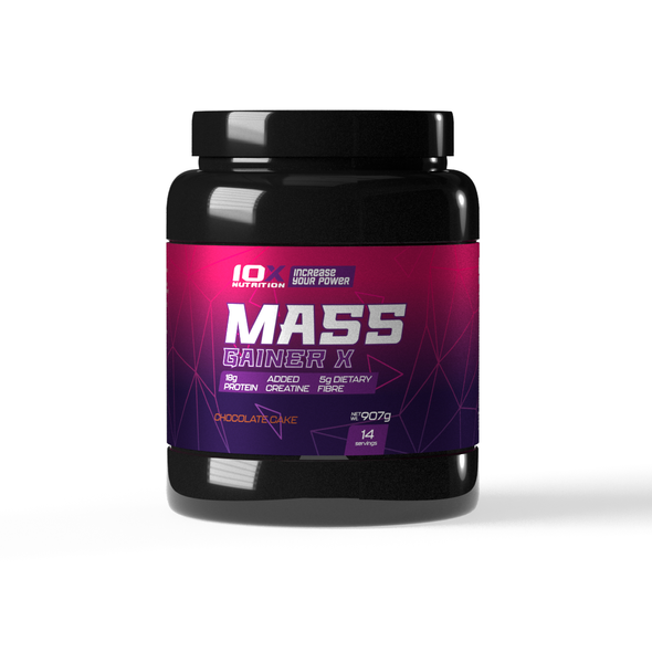 

Гейнер для набора массы 10x Nutrition Mass Gainer X 907 грамм chocolate cake