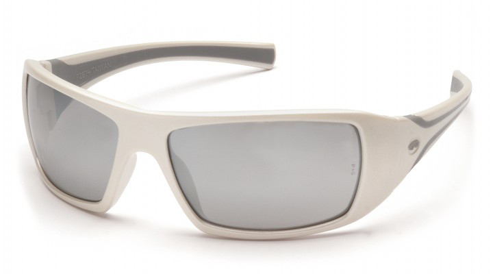 

Спортивные очки Pyramex GOLIATH WHITE Silver Mirror