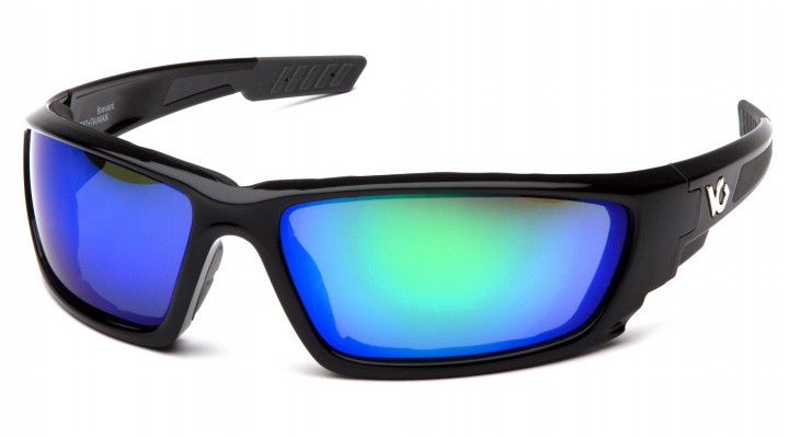 

Спортивные очки Venture Gear BREVARD BLACK Green Mirror