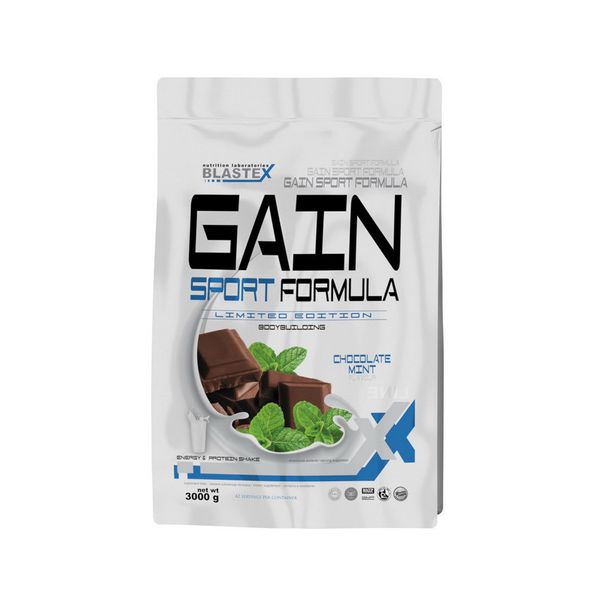 

Гейнер для набора массы Blastex Gain Sport Formula 3000 грамм chocolate mint