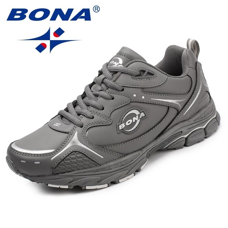 

Кроссовки мужские оригинальные Bona 34447 серые кожа 42р (27,5 см)