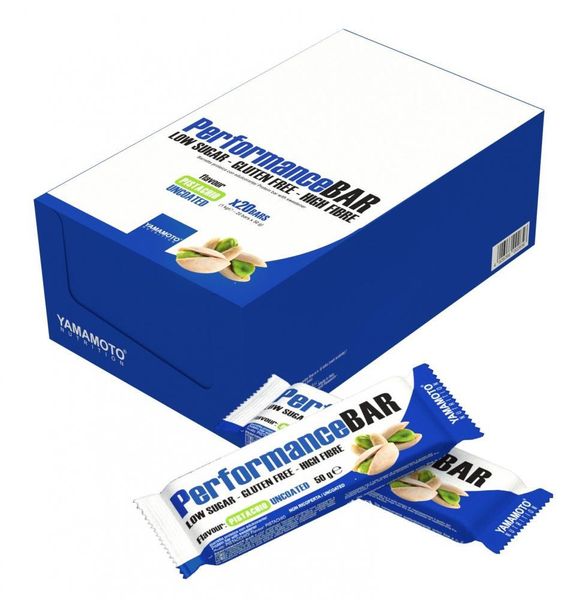 

Протеиновые батончики Yamamoto Nutrition Performance BAR 20 x 50 г Pistachio