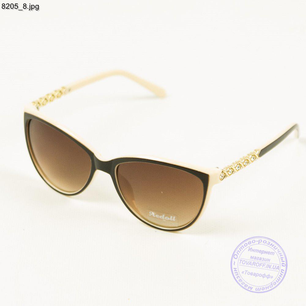 

Женские солнцезащитные очки Aedoll UV400 (8205/2) Коричнево-бежевые