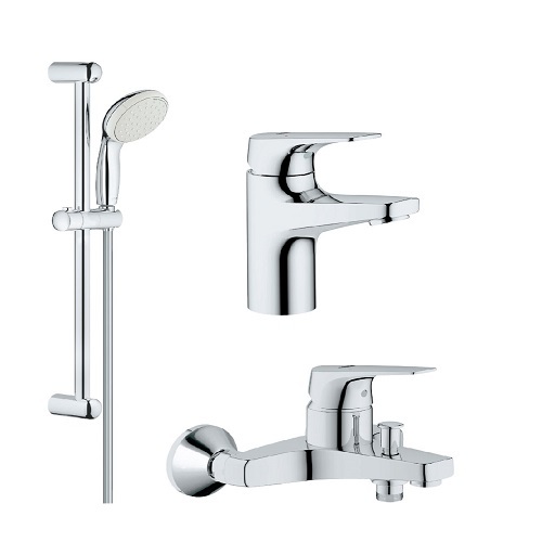 

Набір змішувачів для ванної Grohe Bau Flow 121624 S
