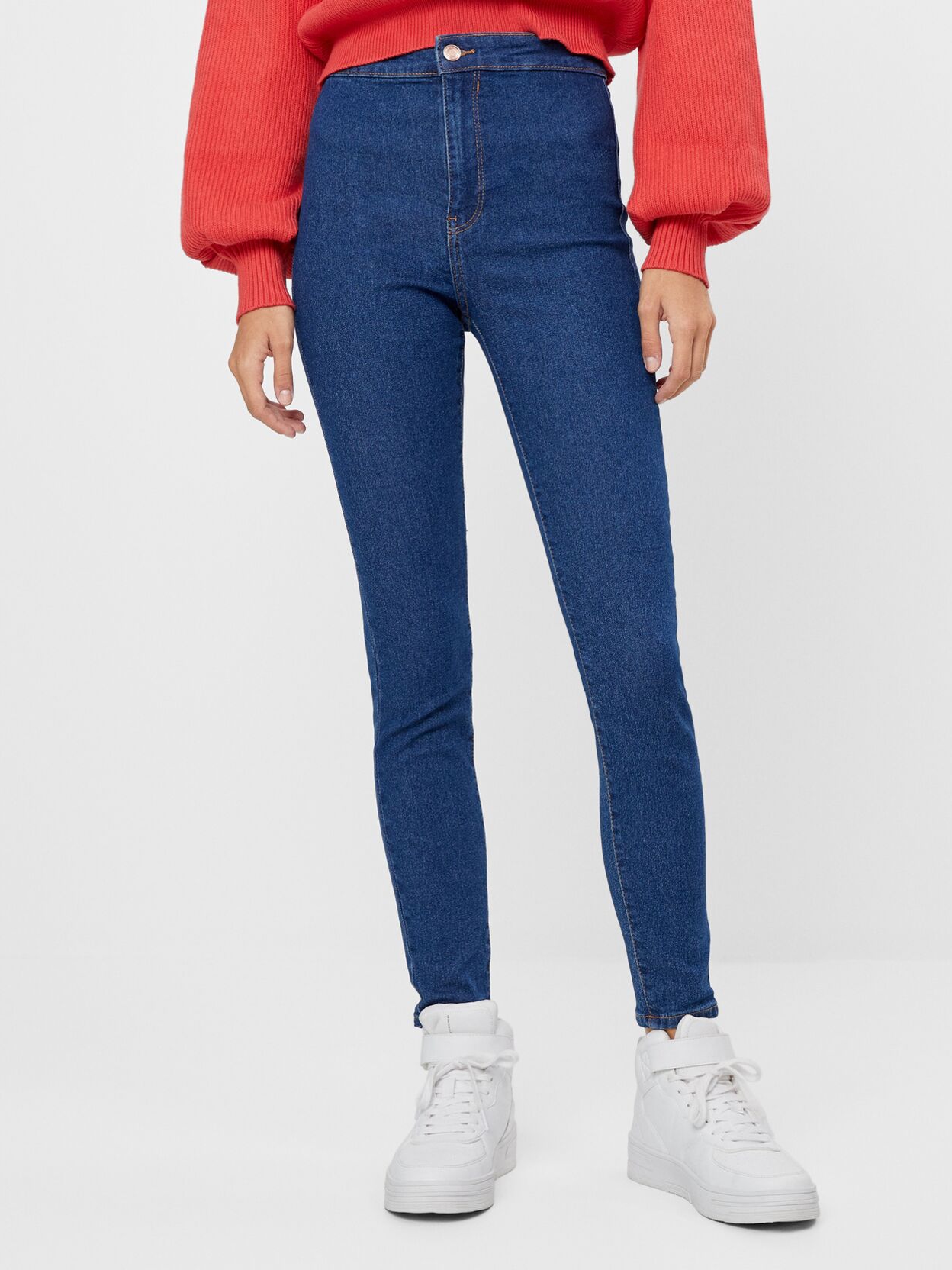 

Джинсы Bershka 0154/074/401 38 Синие