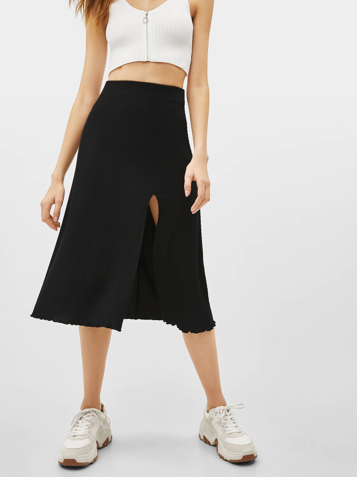 

Юбка Bershka 0766/381/800 XS Черная