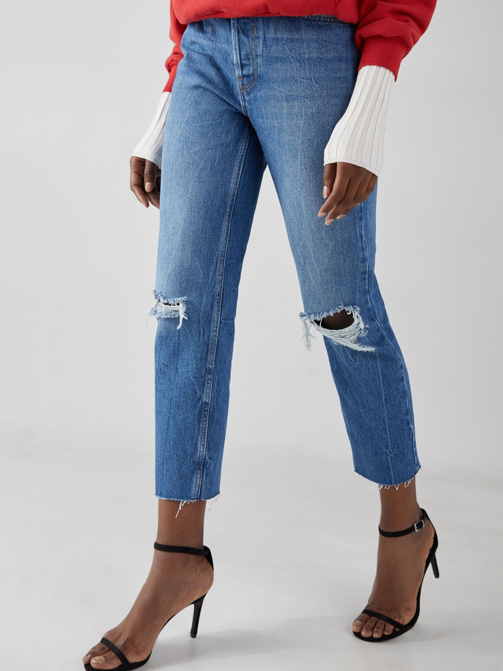 

Джинсы Bershka 5015/969/428  Голубой джинс, Джинсы Bershka 5015/969/428 40 Голубой джинс