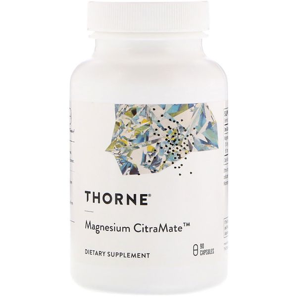 

Магний Цитрат Thorne Research Magnesium Citramate 90 капсул