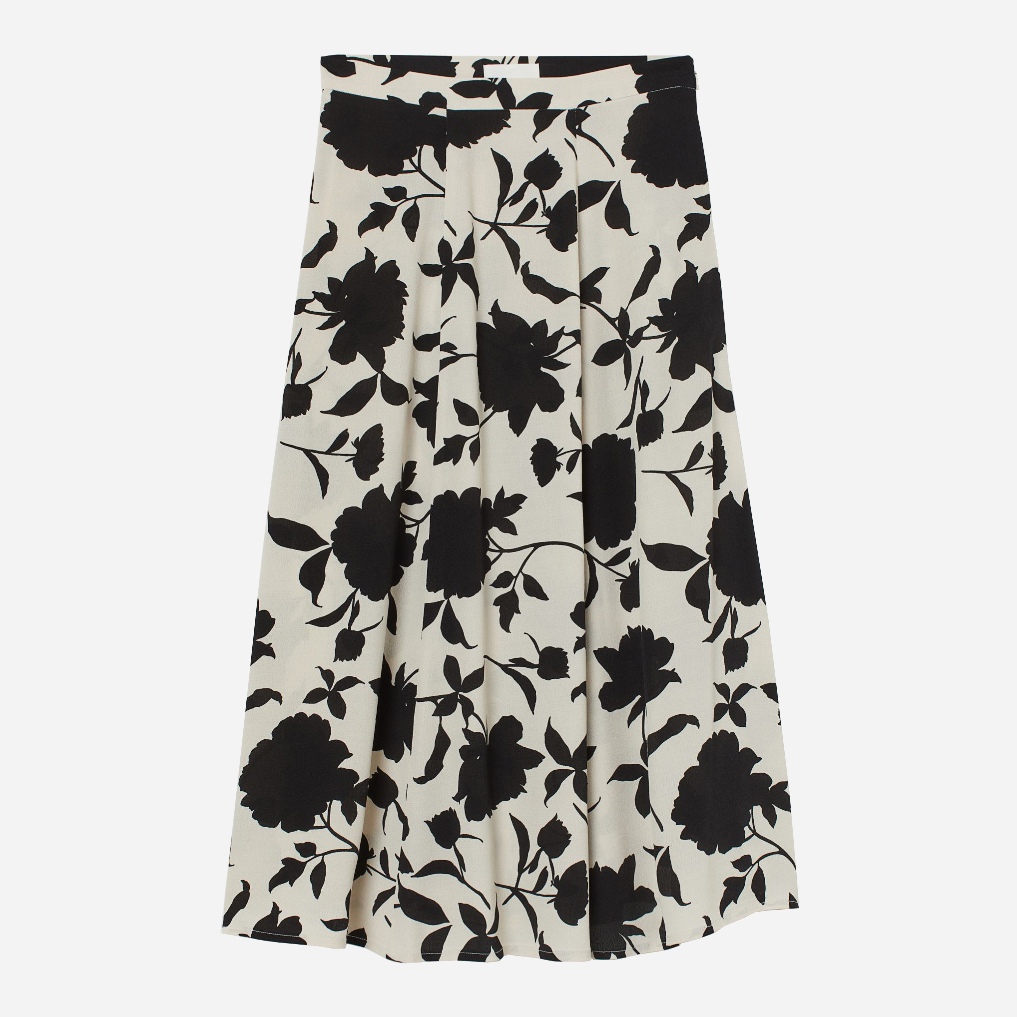 

Юбка H&M 0827704007 40 (170/76А) Светло-бежевая с черным