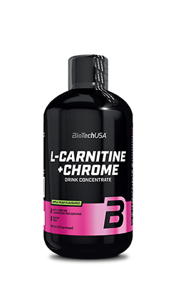 

Л-карнитин + хром BioTech L-Carnitine + Chrome (500 мл) биотеч апельсин