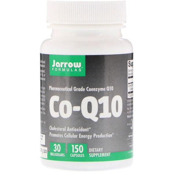 

Коэнзим Q10 30 mg Co-Q10 Jarrow Formulas 150 капсул