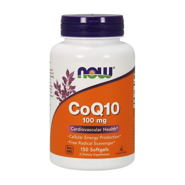 

Коэнзим Q10 Now Foods CoQ10 100 mg (150 капс) нау фудс