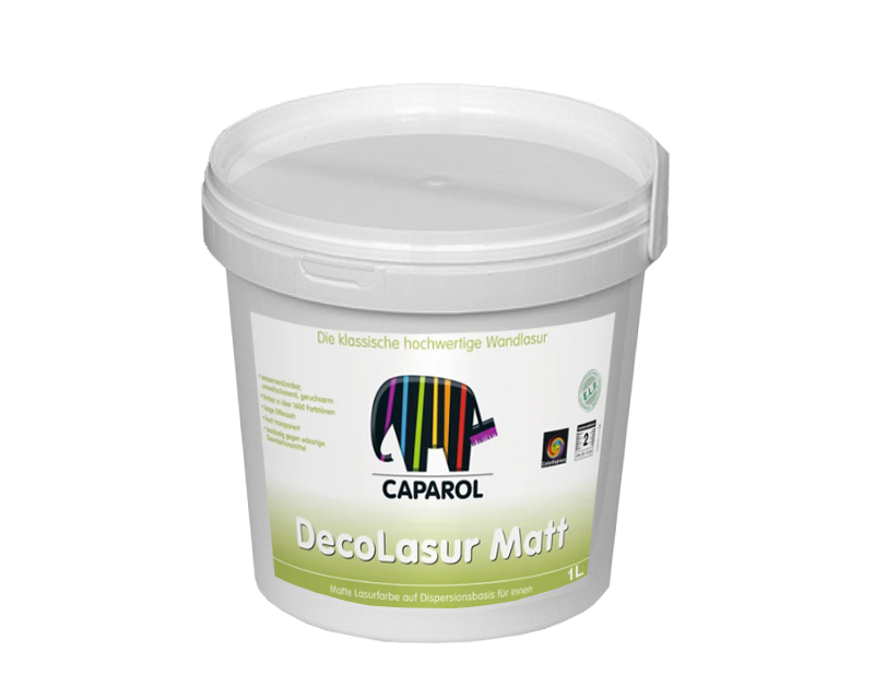 

Лазурь "марсельская" CAPADECOR DECO-LASUR MATT декоративная 1л