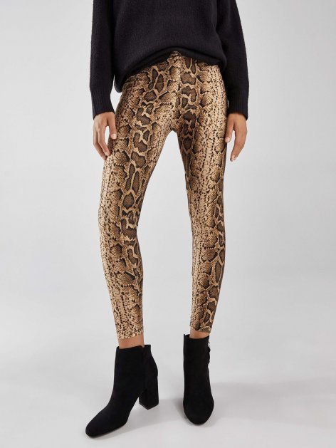 

Лосины Bershka 5767/190/716  Коричневые, Лосины Bershka 5767/190/716 L Коричневые