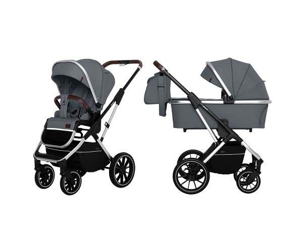 

Коляска универсальная CARRELLO Aurora CRL-6505 (2in1), Темно-серая