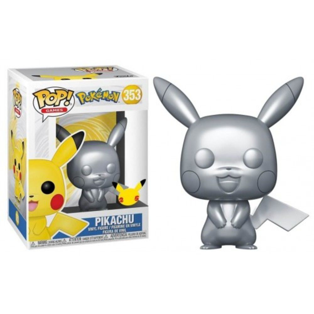 

Фигурка Funko Pop Фанко Поп Покемон Го Пикачу Pokemon Pikachu (Exclusive) 10см Game PG P E 353
