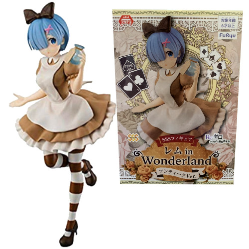 

Фигурка Rem Re Zero Рем в стране Чудес Жизнь в альтернативном мире с нуля 21 см anime RZ R IW 2
