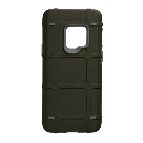 

Оригинальный противоударный Защитный чехол бампер Magpul Bump Сase Black Samsung Galaxy S9 Olive Drab Green