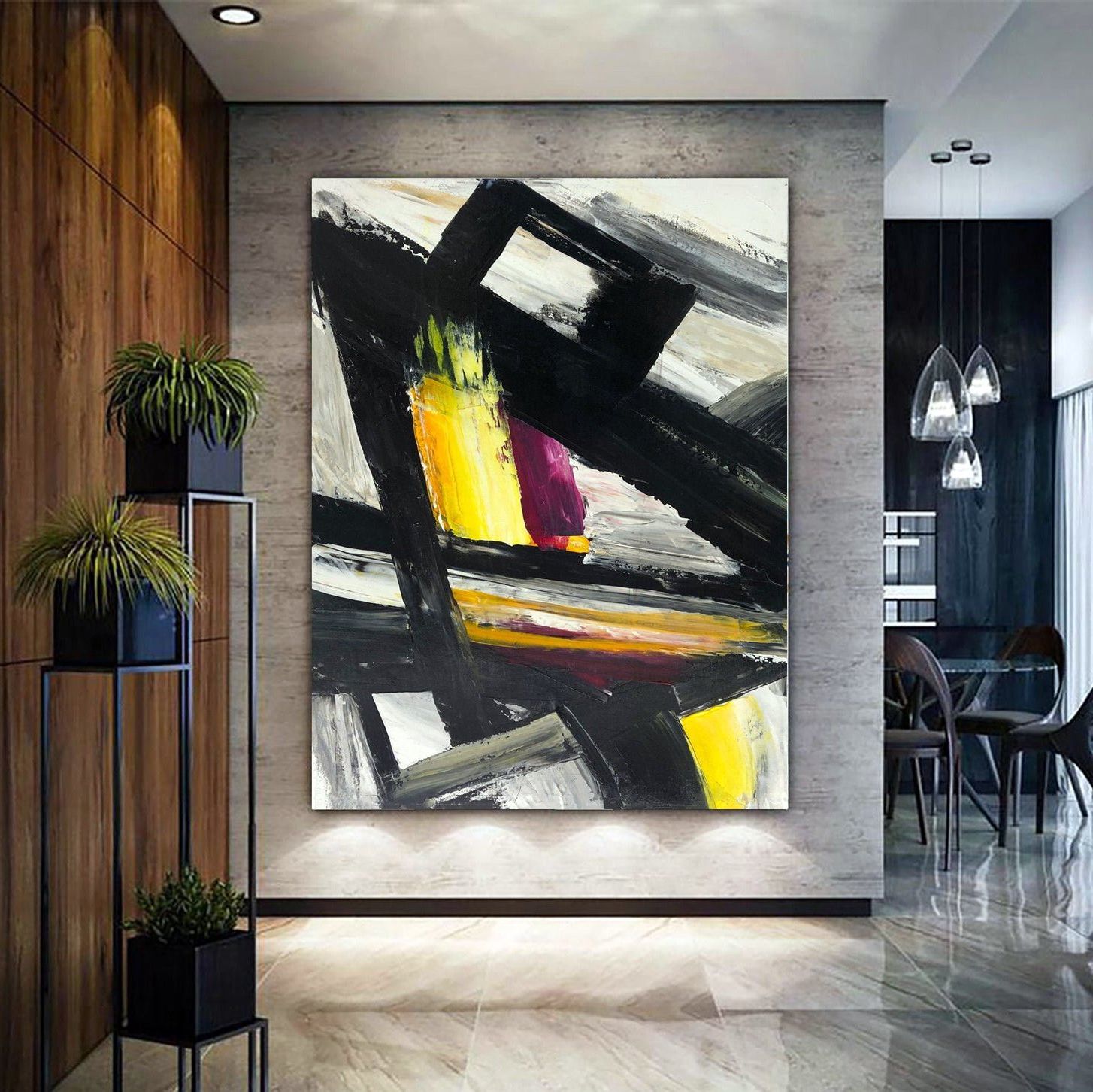 

Картина абстракция ArtSale abst0195 размер 60 х 80 см