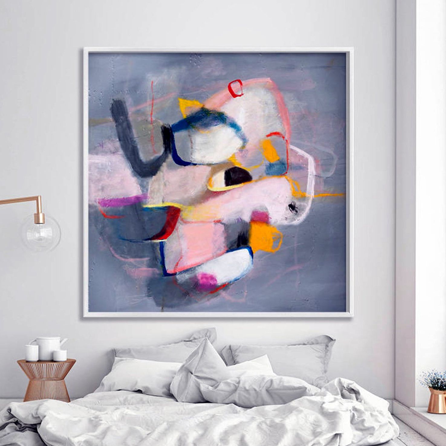 

Картина абстракция ArtSale abst0096 размер 70 х 70 см