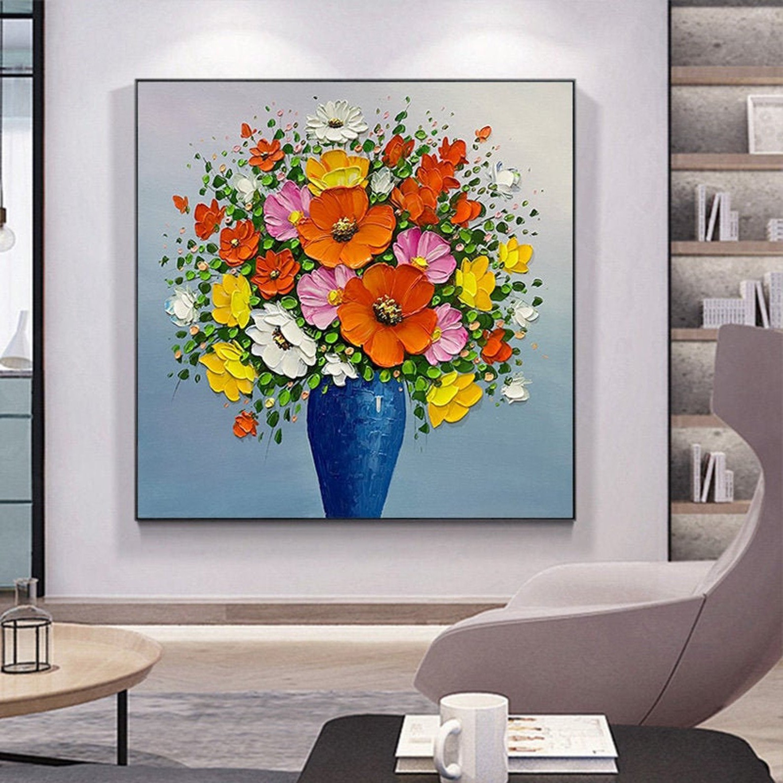 

Картина цветы ArtSale flwr0072 размер 70 х 70 см