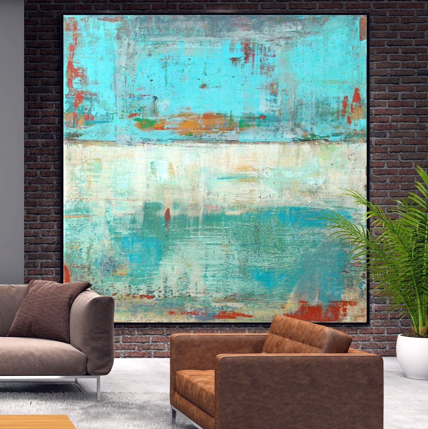 

Картина абстракция ArtSale abst0230 размер 70 х 70 см