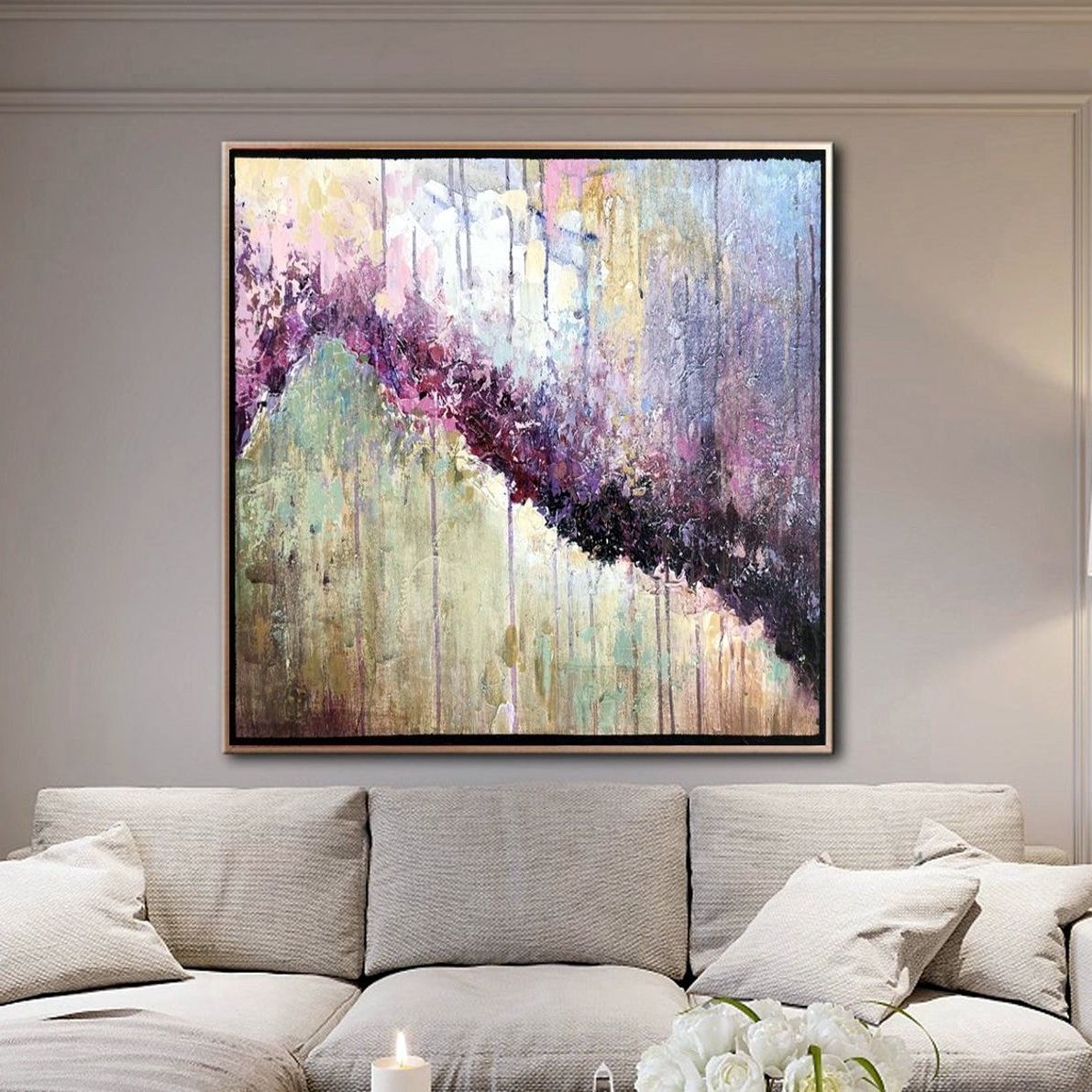 

Картина абстракция ArtSale abst0098 размер 70 х 70 см