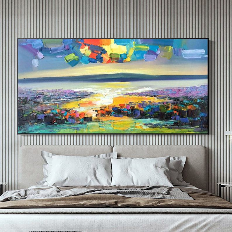 

Картина абстракция ArtSale abst0262 размер 50 х 100 см