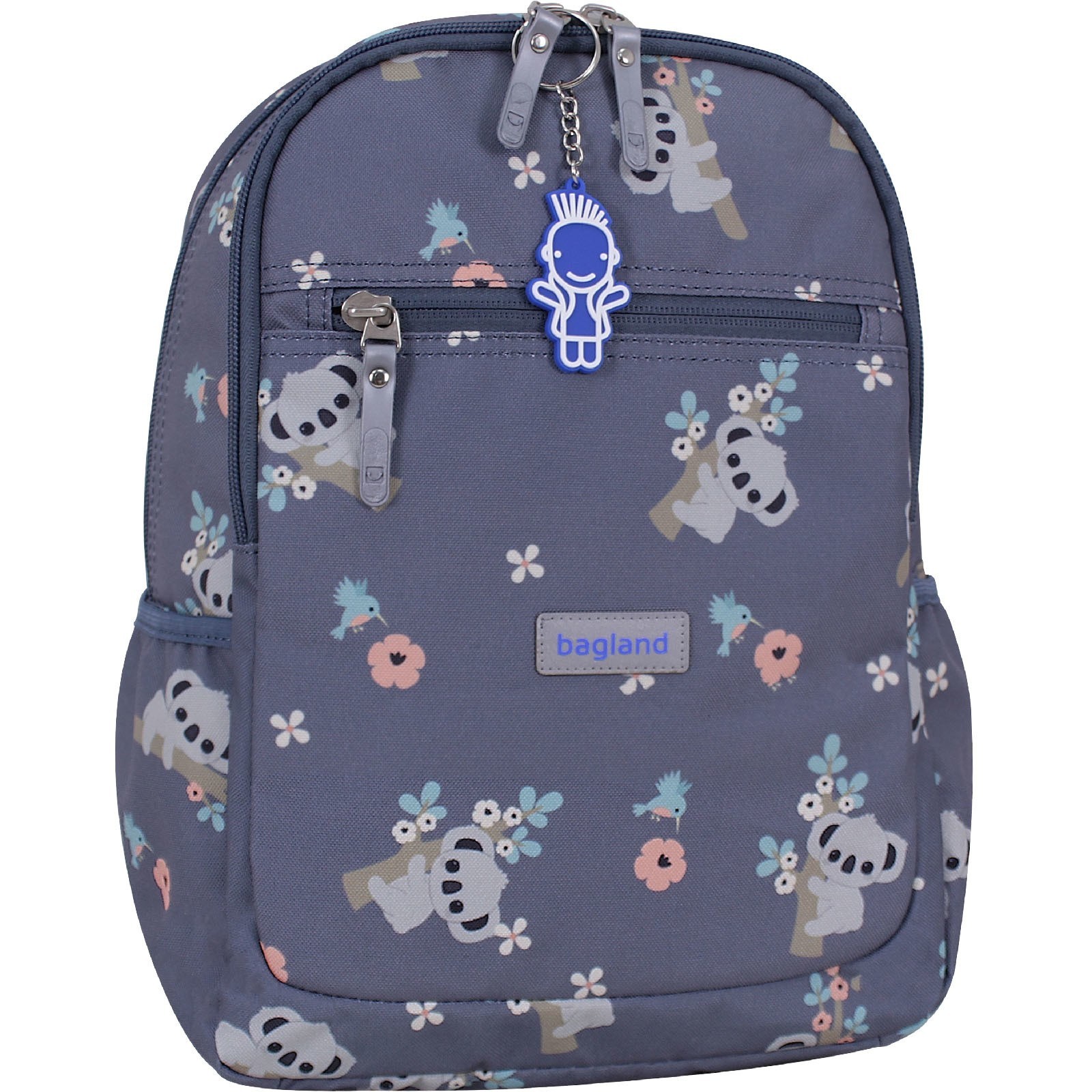 

Рюкзак молодежный для девочки портфель женский 13 л. 35 x 25 x 15 см Серый BL 977 (00510664)
