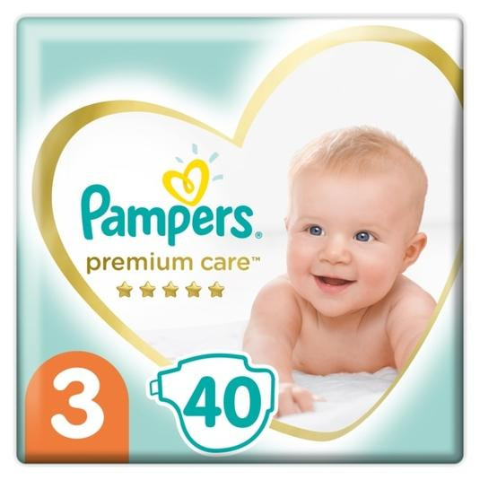 

Подгузники Pampers Premium Care размер 3 (6-10 кг) 40 шт