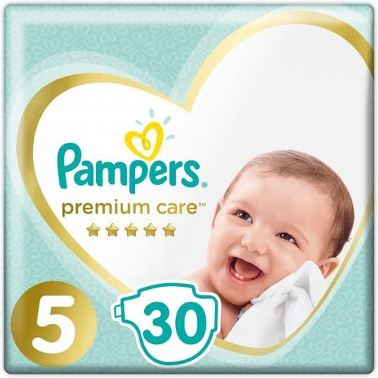 

Подгузники Pampers Premium Care размер 5 (11-16 кг) 30 шт