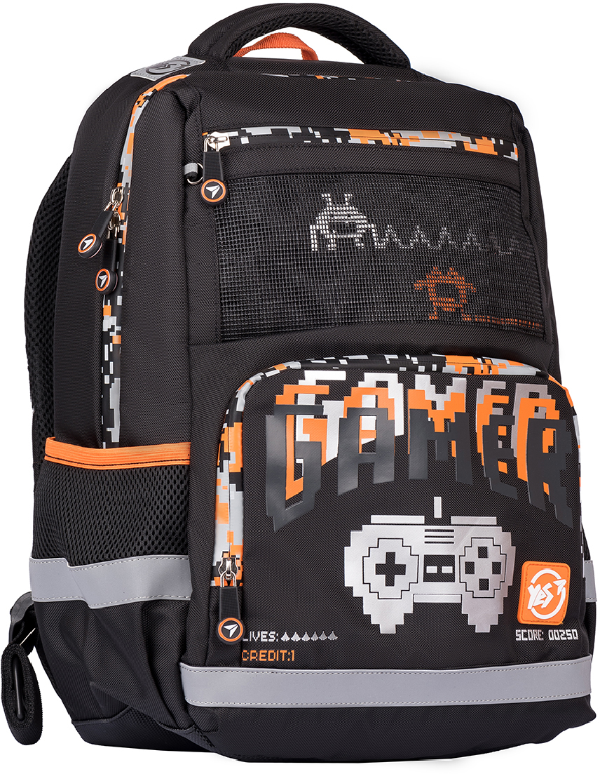 

Рюкзак YES S-50 Gamer черный для мальчиков 18 л (557997)