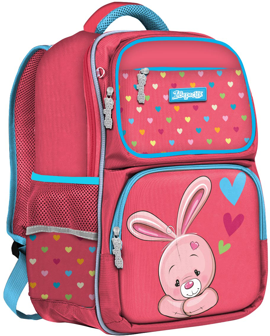 

Рюкзак школьный 1Вересня S-105 Pretty коралловый для девочек 12 л (558323)