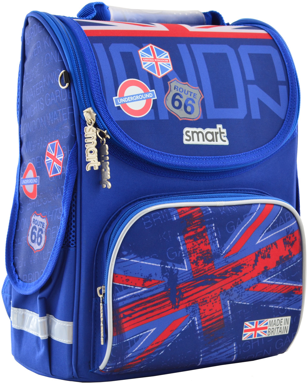 

Рюкзак школьный каркасный Smart PG-11 London для мальчиков 10 л (555987)
