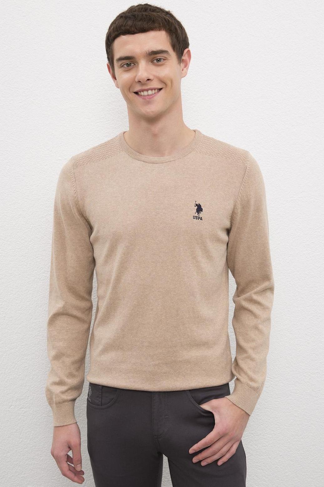 

Свитер мужской U.S. Polo Assn. Бежевый  (1080420 VR015, Свитер мужской U.S. Polo Assn. Бежевый 50 (1080420 VR015)
