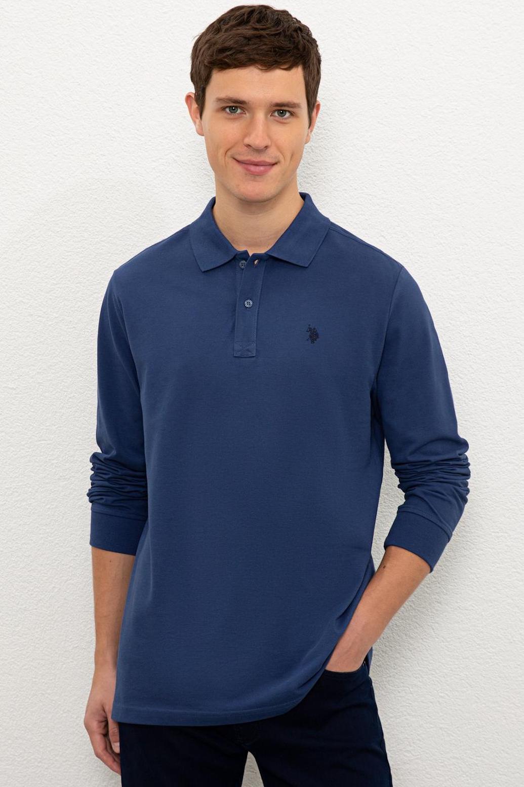 

Поло мужское U.S. Polo Assn. Синий  (1082611 VR028, Поло мужское U.S. Polo Assn. Синий 48 (1082611 VR028)