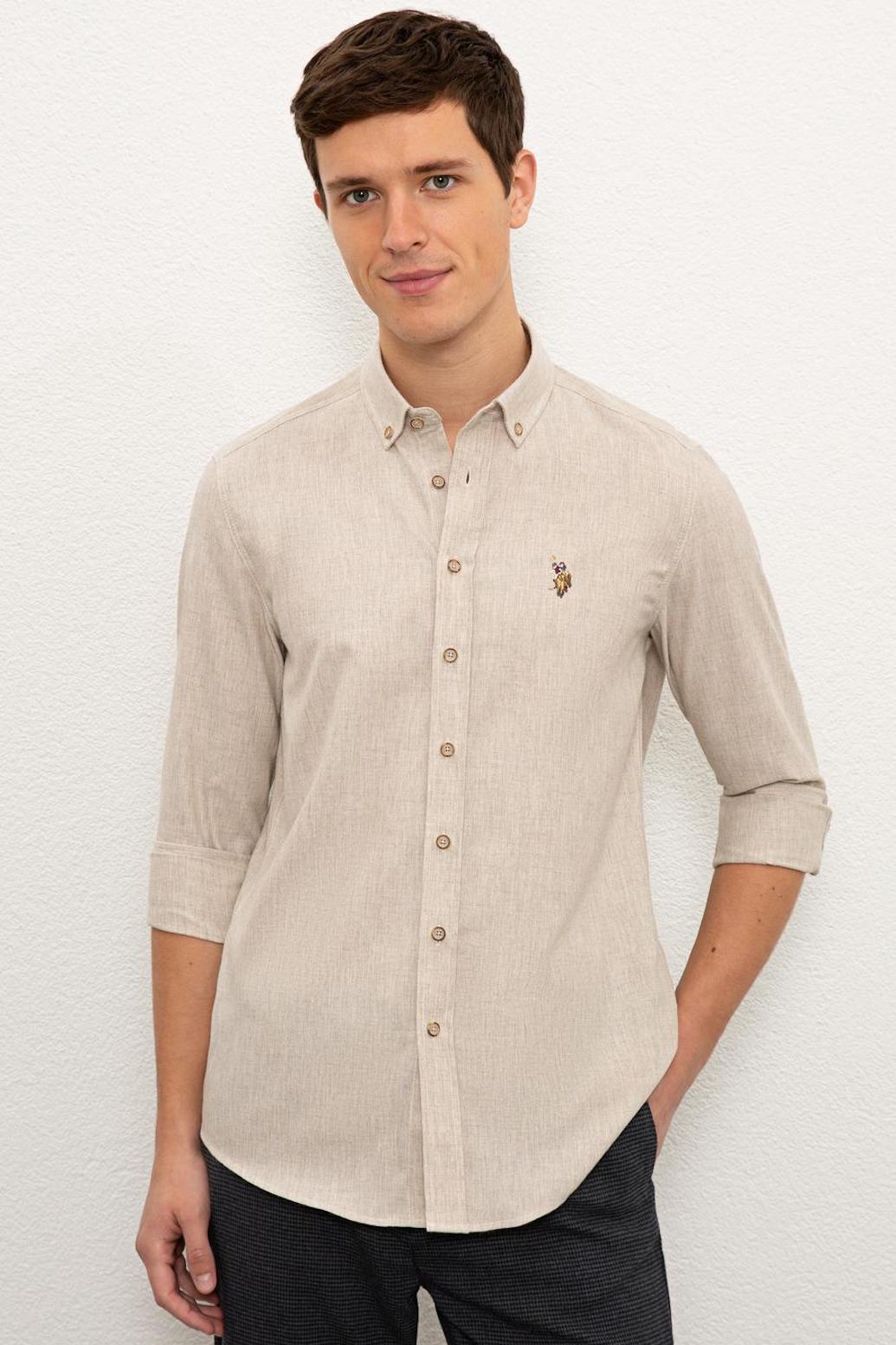 

Рубашка мужская U.S. Polo Assn. Бежевый  (1085876 VR011, Рубашка мужская U.S. Polo Assn. Бежевый l (1085876 VR011)