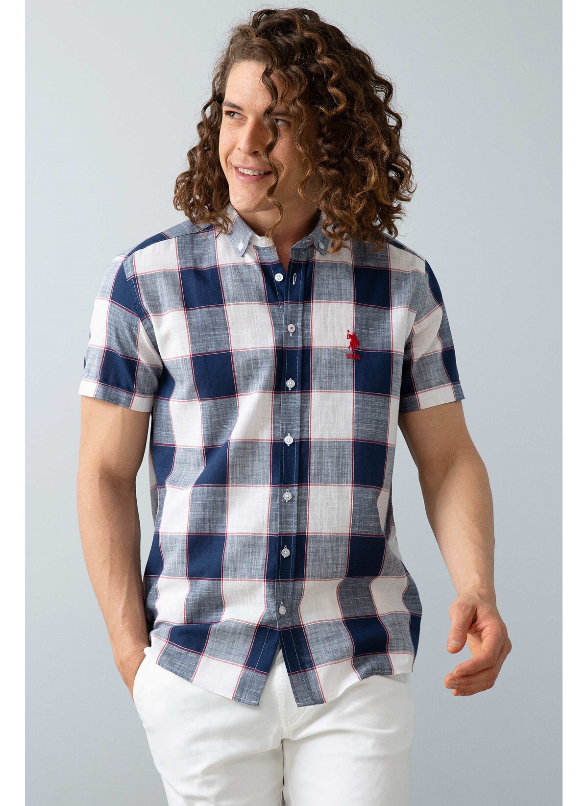 

Рубашка мужская U.S. Polo Assn. Синий  (751938 VR033, Рубашка мужская U.S. Polo Assn. Синий xs (751938 VR033)