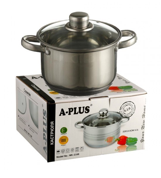 

Кастрюля A-Plus 6.5 л (2169)