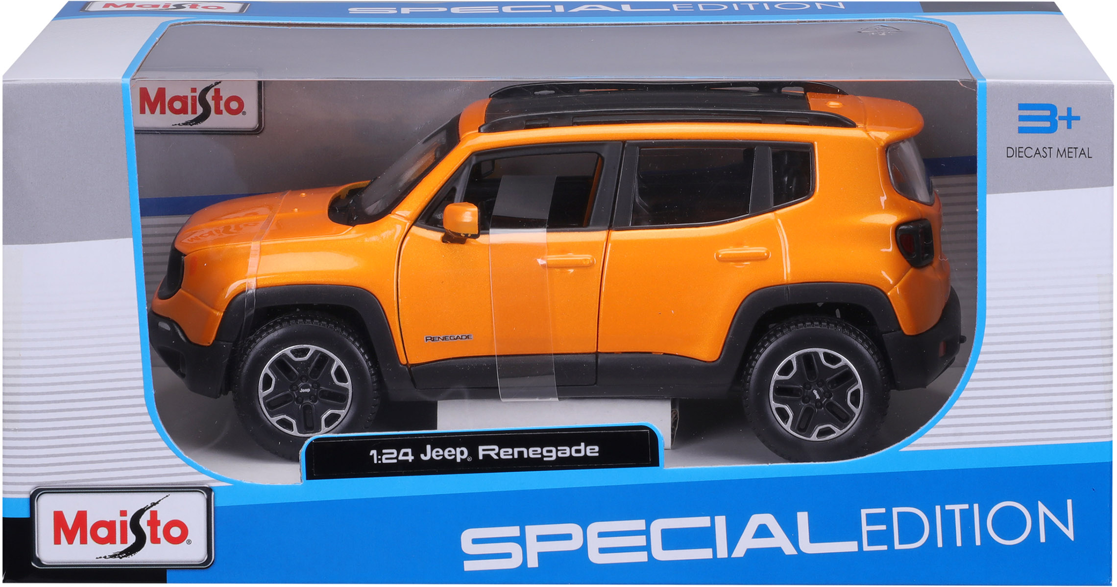 

Автомодель Maisto (1:24) Jeep Renegade оранжевый металлик (31282 orange)