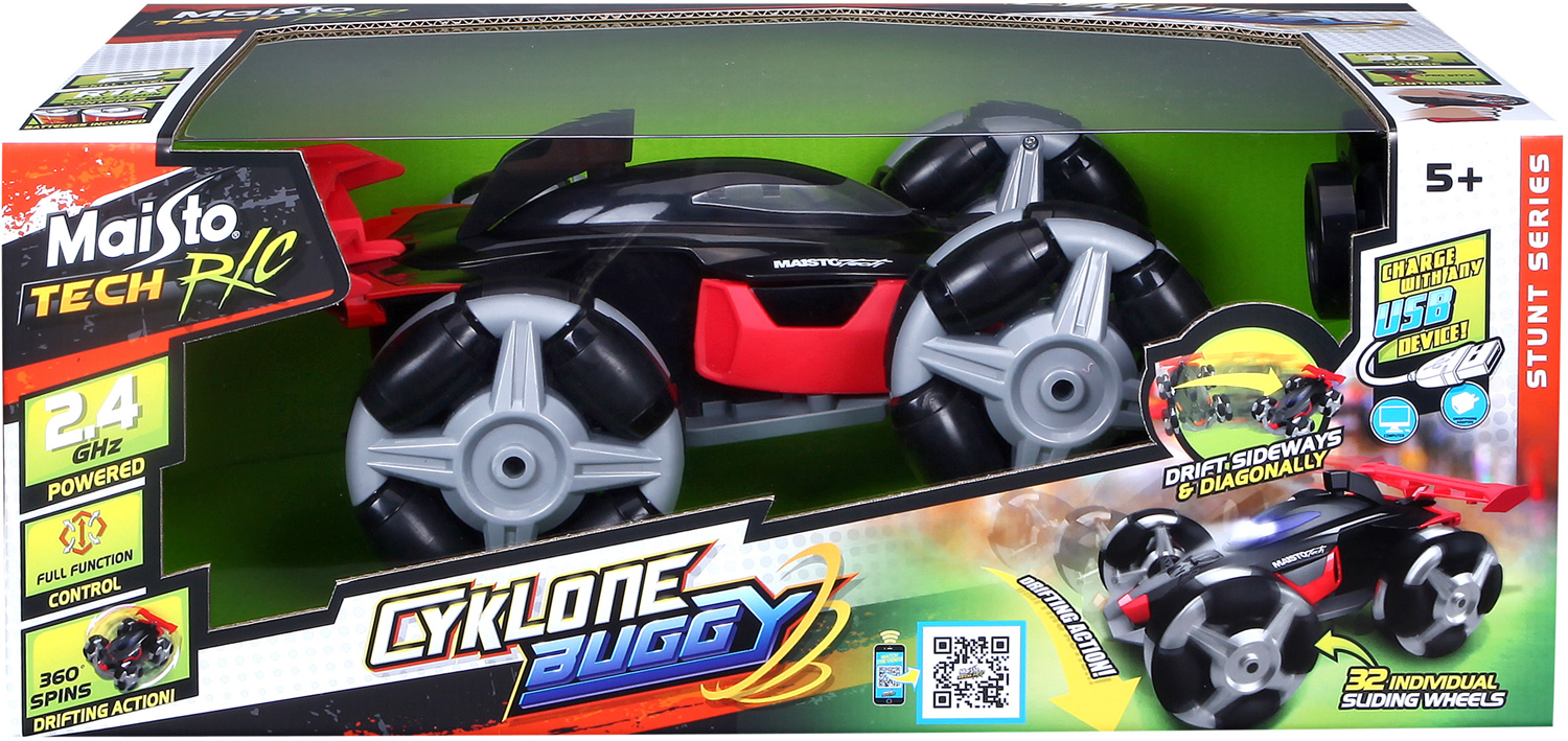 

Автомодель на р/у Maisto Tech Cyklone Buggy (82241 black)