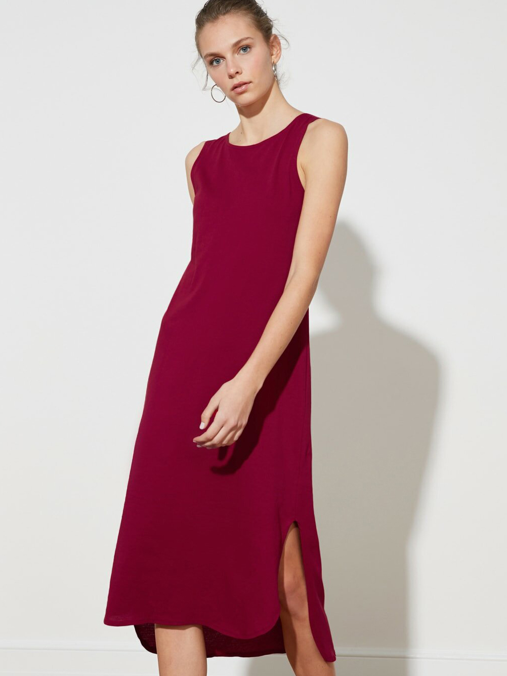 

Платье Trendyol TWOSS19VG0317-14 XS Bordo