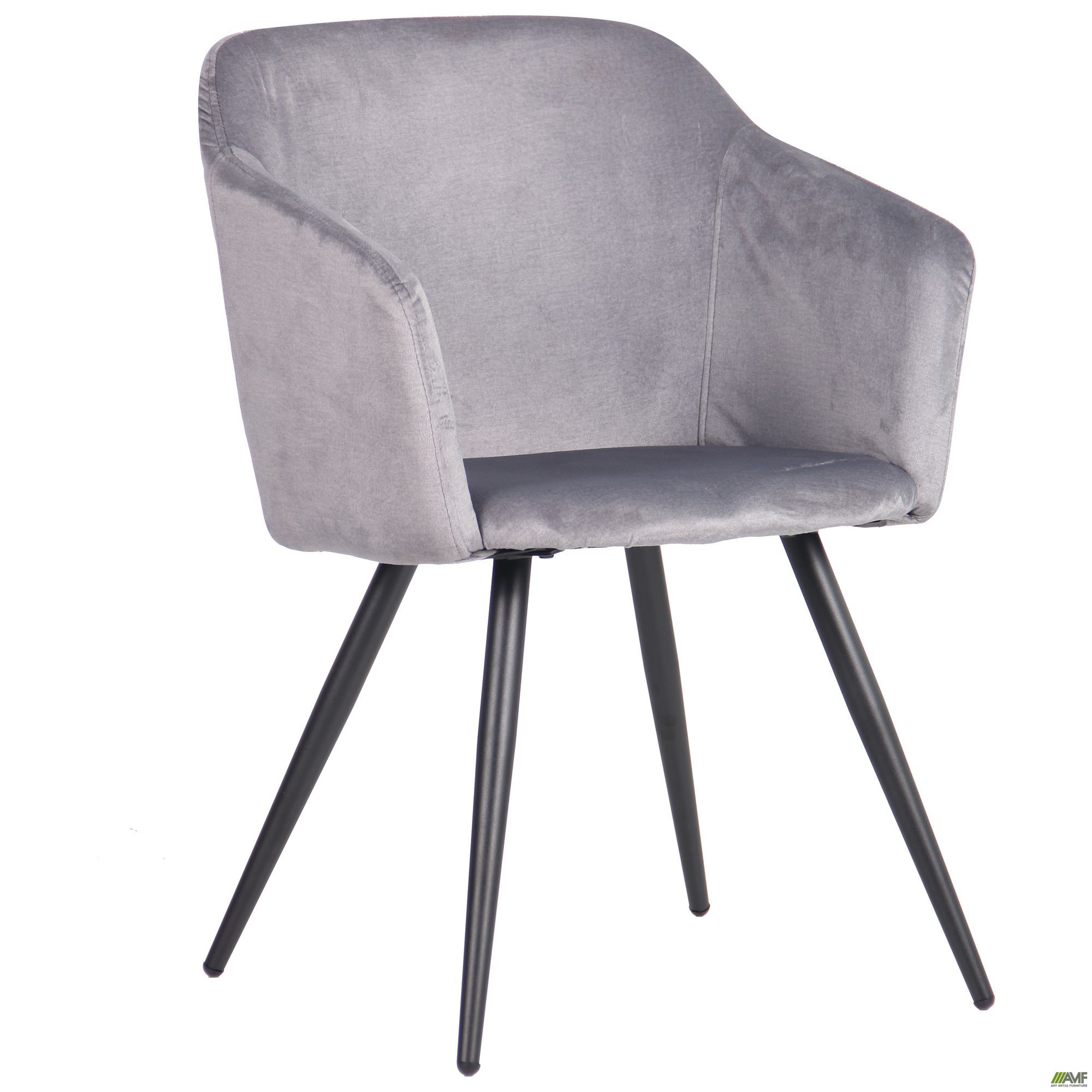 

Кресло AMF Lynette black/silver 545862